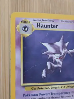 Pokemon Haunter Fossil 6/62 Holo 1999 WOTC TCG Card - LP - Image 2