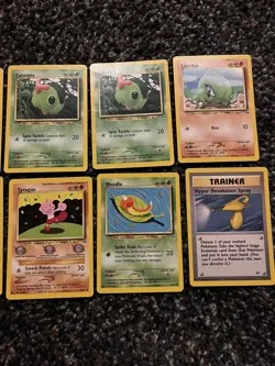 Pokemon TCG Neo Discovery Lot Of 10 Cards LP-MP w/ Uncommons, Commons - Image 3