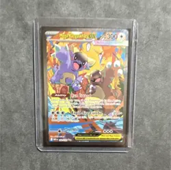 Pokemon Mega Kangaskhan EX Full Art Holo 182/132 Me01 Mega Evolution 300 HP - Image 1