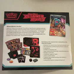 Pokemon TCG Scarlet & Violet Destined Rivals Elite Trainer Box Mewtwo Giovanni - Image 3