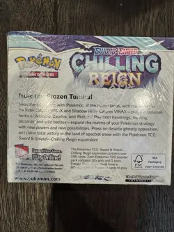 Chilling Reign Booster Box Display Sealed Pokemon Sword & Shield 2021 820650818462 - Image 2