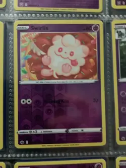 Pokemon - SWIRLIX 067/198 - Reverse Holo - Chilling Reign - NM/M - MINT - Image 1