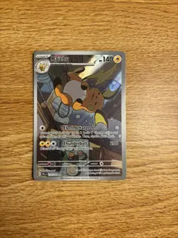 Pokemon TCG Raichu Card 211/193 Paldea Evolved Illustration Rare Full Art Holo - Image 1