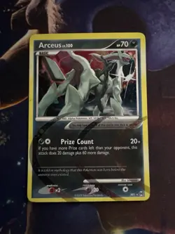 Arceus AR1 Holo Rare Card Pokemon TCG - Image 1