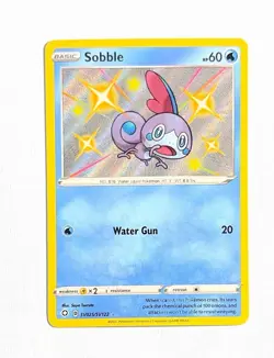 Sobble ~ Pokemon Shining Fates ~ Shiny Vault Holo Rare SV025/SV122 - Image 1