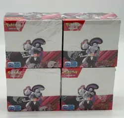 Lot of (4) Pokemon TCG Destined Rivals Booster Boxes Sealed - Image 1