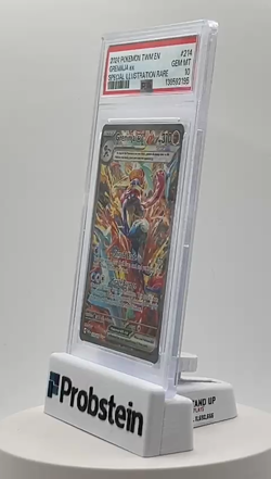 2024 Pokemon TWM EN Special Illustration Rare #214 Greninja ex PSA 10 GEM MINT - Image 2