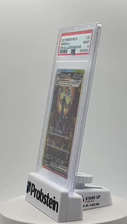 2025 Pokemon Umbreon ex Prismatic Evolutions Special Illustration Rare 161 PSA 8 - Image 2