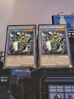 Yugioh - Paladin of White Dragon DPKB-EN024 NM Unlimited Rare x2 - Image 1