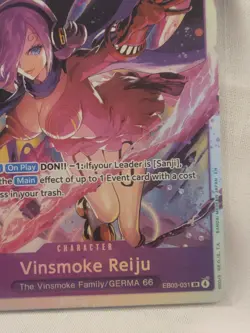 One Piece TCG Vinsmoke Reiju Eb03-031 SR - Image 4