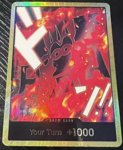 One Piece TCG Gold DON!! Card (Dragon) PRB02 NM Foil - Image 1