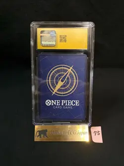 CGC PRISTINE 10 Luffy Will Be King of the Pirates!! OP12-039 R Zoro JP 2025 - Image 2