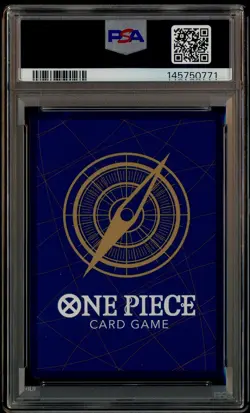 2025 One Piece OP13 EN Manga Alternate Art #119 Portgas D. Ace PSA 10 GEM MINT - Image 3