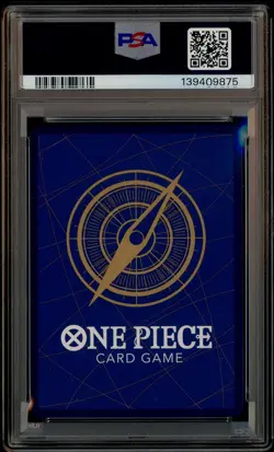 2024 One Piece OP06 EN Manga Alternate Art #118 Roronoa Zoro PSA 10 GEM MINT - Image 3