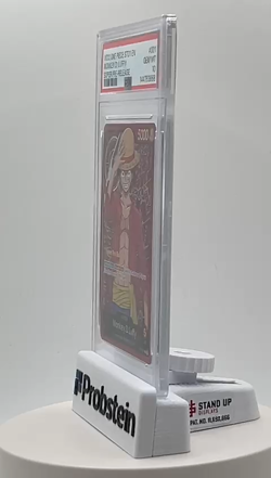 2022 One Piece ST01 EN Super Pre-Release #001 Monkey D. Luffy Red Manga PSA 10 - Image 2