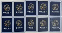 2024 One Piece 1st Anniversary Monkey D. Luffy Crew Set of (10) Nami Zoro Nico - Image 2