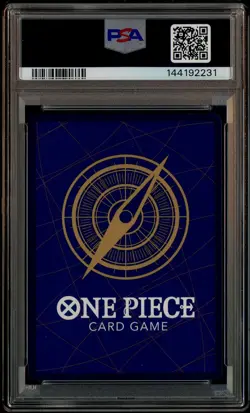 One Piece OP-13 Carrying On His Will #119 Portgas.D.Ace Wanted Poster PSA 10 - Image 3