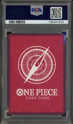 2025 ONE PIECE PROMOS DODGERS X ONE PIECE NIGHT #010 MONKEY D. LUFFY PSA 8 - Image 3
