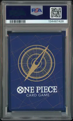 2025 One Piece OP11 EN Manga Alternate Art #118 Monkey D. Luffy PSA 10 GEM MINT - Image 3