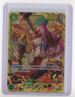 One Piece CCG Jewelry Bonney OP12-118 SEC Art Holo Foil English - Image 1