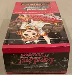 2017 WEISS SCHWARZ LOVE LIVE! SUNSHINE!! EXTRA BOOSTER ENGLISH 6 PK SEALED BOX V - Image 4