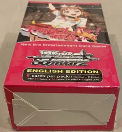 2017 WEISS SCHWARZ LOVE LIVE! SUNSHINE!! EXTRA BOOSTER ENGLISH 6 PK SEALED BOX S - Image 3