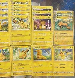 Pokemon Tcg Pikachu Card Lot (26) SM, SWSH, SV - + Raichu - Many Sets - Image 2