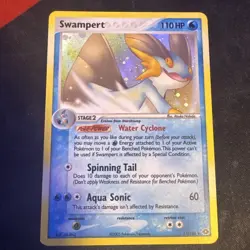 Pokemon TCG Swampert EX Emerald Holo Rare Card 11/106 - Image 1