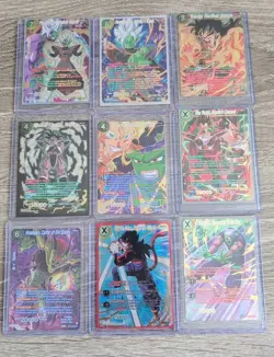 SPR Lot Of 9! Dragon Ball Super Masters CCG Card Game Special Rare DBZ DBS TCG - Image 1