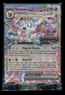 Sealed Sylveon ex - (Prismatic Evolutions Stamp) Promo Cards 041/131 NM - Image 1