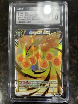 Dragon Ball Alternate Art Gold Stamp Foil Dragon Ball Super Card Game | CGC 10 - Image 1