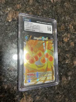 Dragon Ball Alternate Art Gold Stamp Foil Dragon Ball Super Card Game | CGC 10 - Image 3