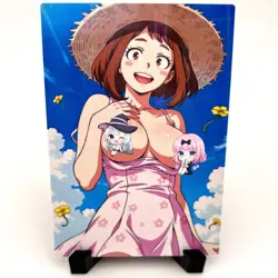 My Hero Academia Ochaco Uraraka Sexy Hot Anime Waifu Girl Goddess Story Art Card - Image 1