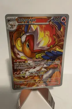 Infernape Illustration Twilight Masquerade Pokemon TCG Card 173/167 - Image 1