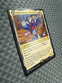 MTG Ultra Magnus, Tactician #015/015 Mythic Universes Beyond: Transformers (BOT) - Image 2