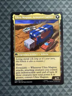 MTG Ultra Magnus, Tactician #015/015 Mythic Universes Beyond: Transformers (BOT) - Image 3