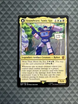 MTG Soundwave, Sonic Spy #014/015 M Universes Beyond: Transformers (BOT) - Image 1