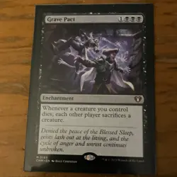 Wizards of the Coast Grave Pact Commander Masters Mythic Black #165 EN Regular - Image 1