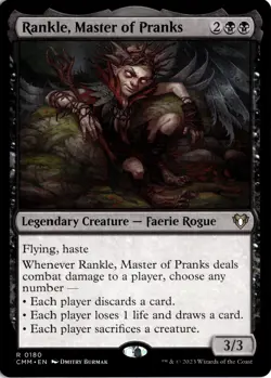Rankle, Master of Pranks 116 WOC Commander: Wilds of Eldraine NM - Image 1