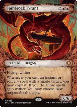 Spinerock Tyrant Showcase Lorwyn Eclipsed NM MTG - Image 1