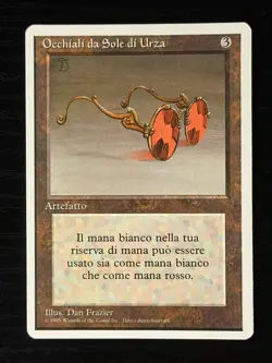 Magic MTG Italian Revised Sunglasses of Urza Artist Proof Near Mint - 50 Exist! - Image 1