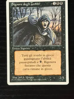 Magic MTG Italian Revised Zombie Master Artist Proof Near Mint - Only 50 Exist! - Image 3