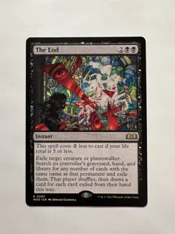 The End - MTG Wilds of Eldraine - NM - Image 1