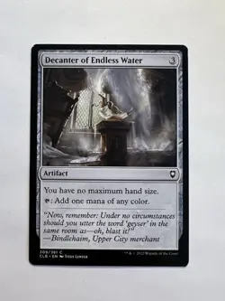 Decanter of Endless Water - MTG Commander Legends: Battle for Baldur's Gate - NM - Image 1
