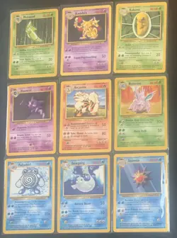Pokemon Base Set Lot of 9 – Stage 2 Evolution Cards- Vintage WOTC - Image 3