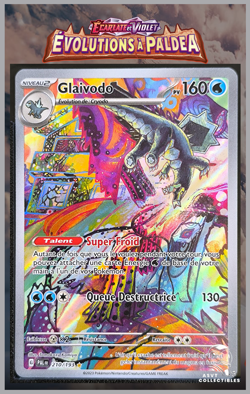 Carte Pokemon Glaivodo 210/193 PAL FR Ecarlate et Violet Evolutions a Paldea - Image 1