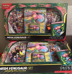 POKEMON MEGA VENUSAUR EX PREMIUM COLLECTION BOX FACTORY SEALED - Image 1