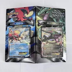 Pokemon Rayquaza EX vs Keldeo EX Battle Arena Decks 2016 - Factory Sealed - Image 1