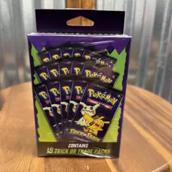 Pokemon Trick or Trade Booster Pack Set - 15 Packs of 3 - 2025 Set! Sealed! - Image 1