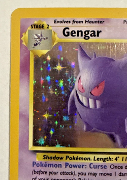 LP Pokemon TCG English Gengar 5/62 Fossil Holo Rare Vintage WOTC 👻 - Image 2